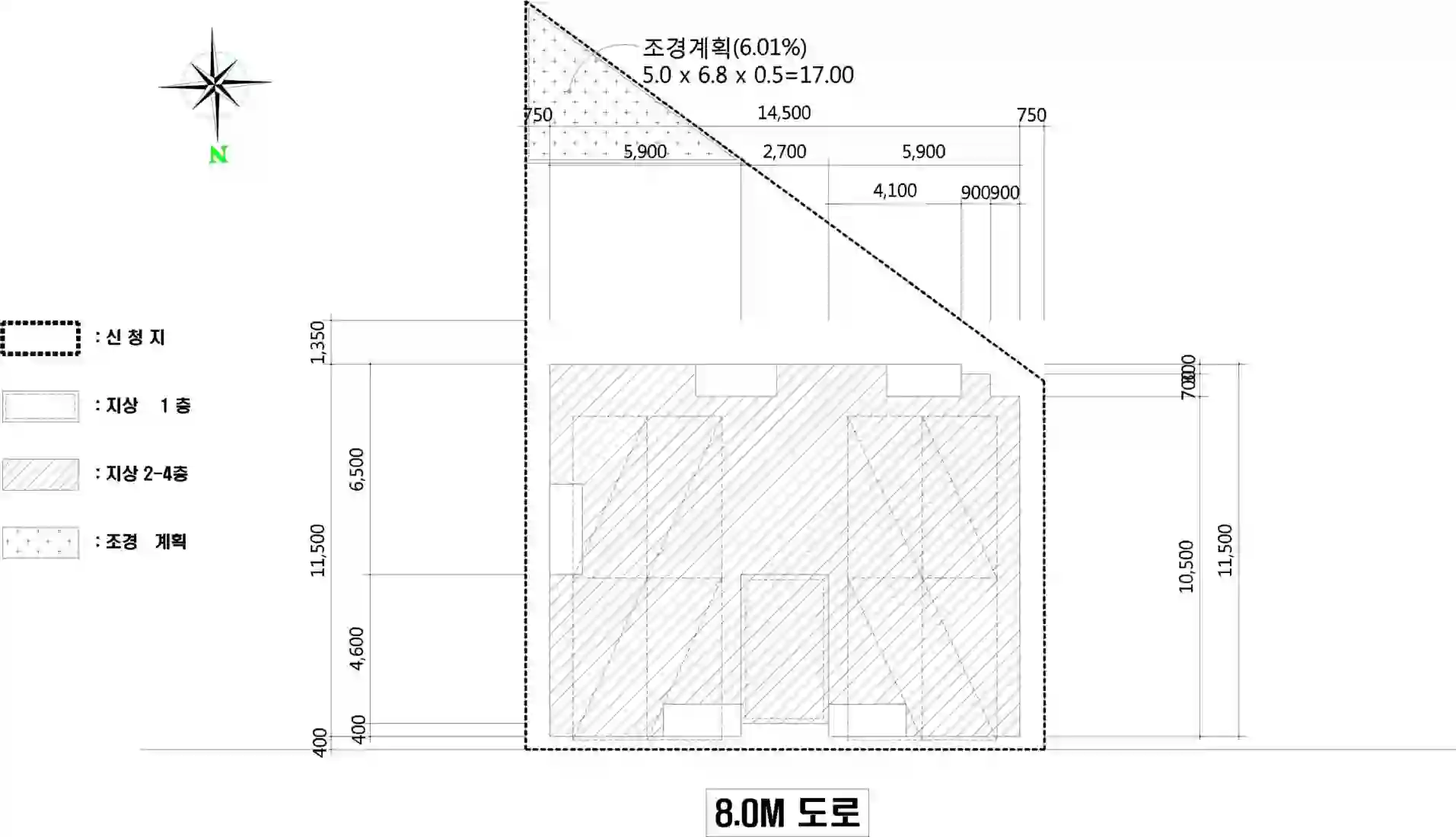 동부리 121-2 배치도 이미지